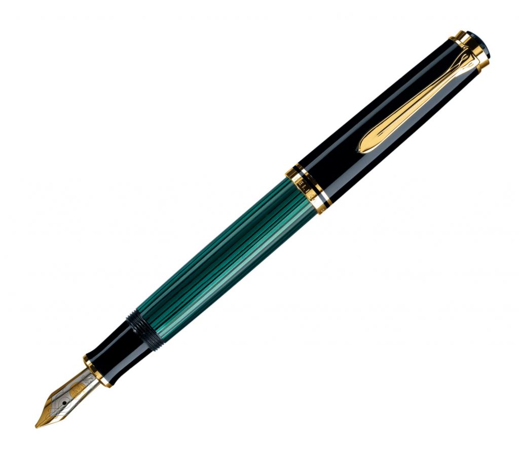m600 stilo verde nera pennino F-M-B